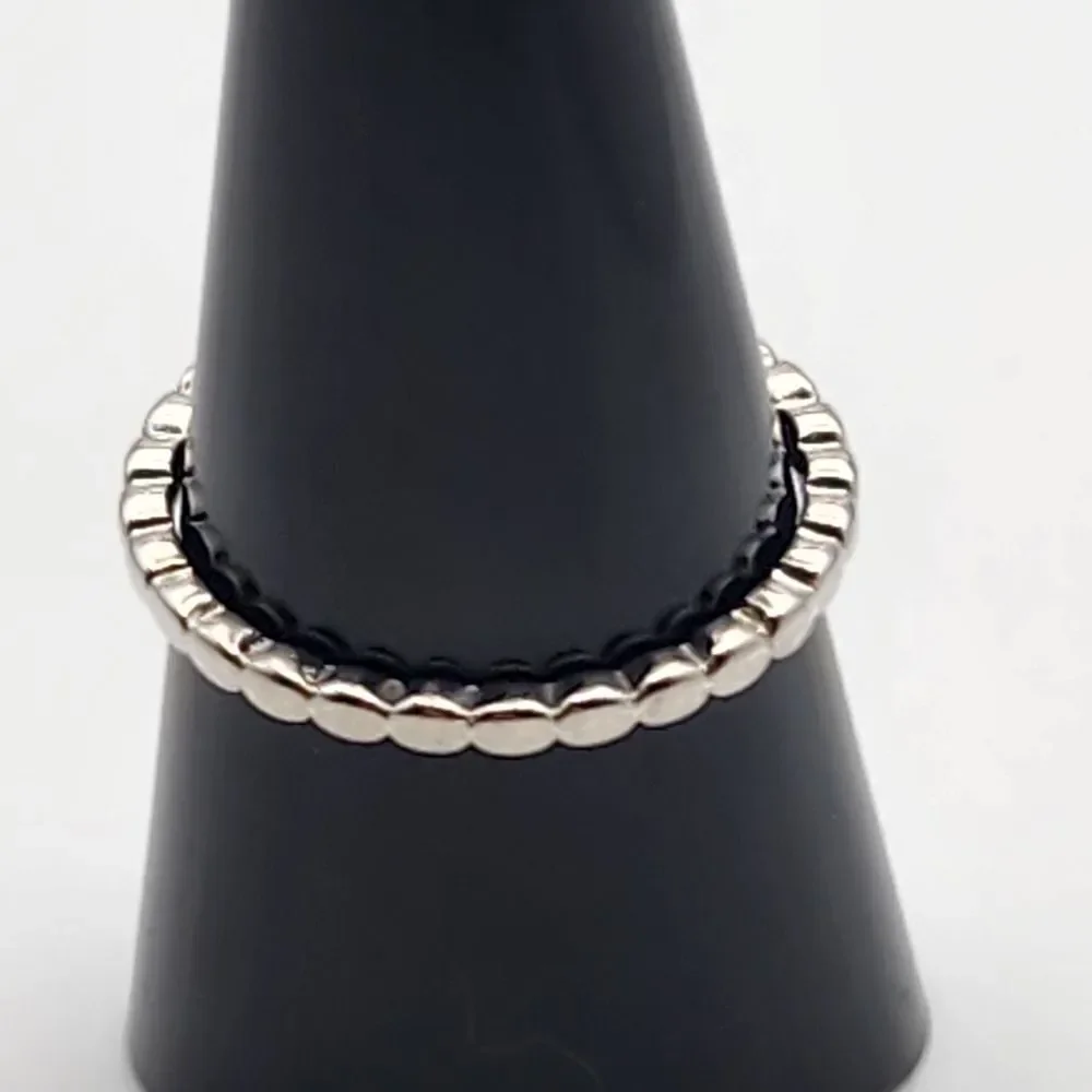 Bomb Party Silver Tone Bead Ring (9)